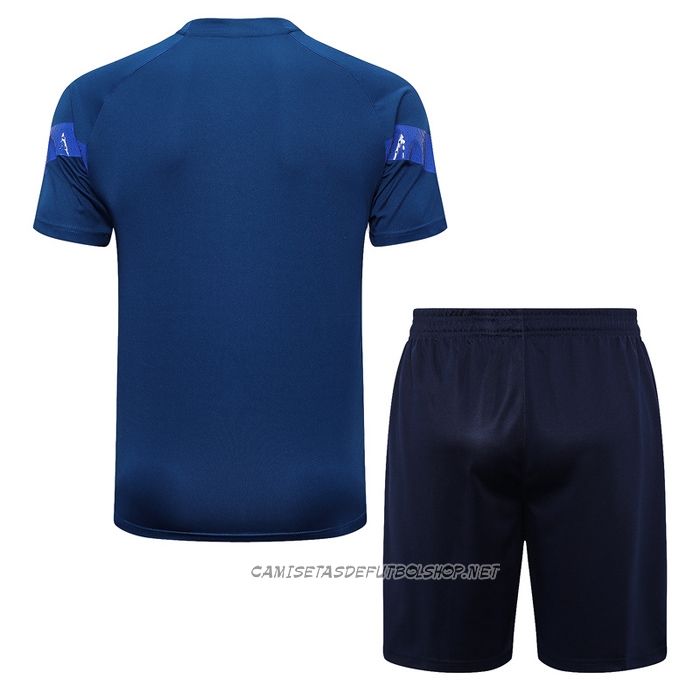Chandal del Italia 22-23 Manga Corta Azul - Pantalon Corto